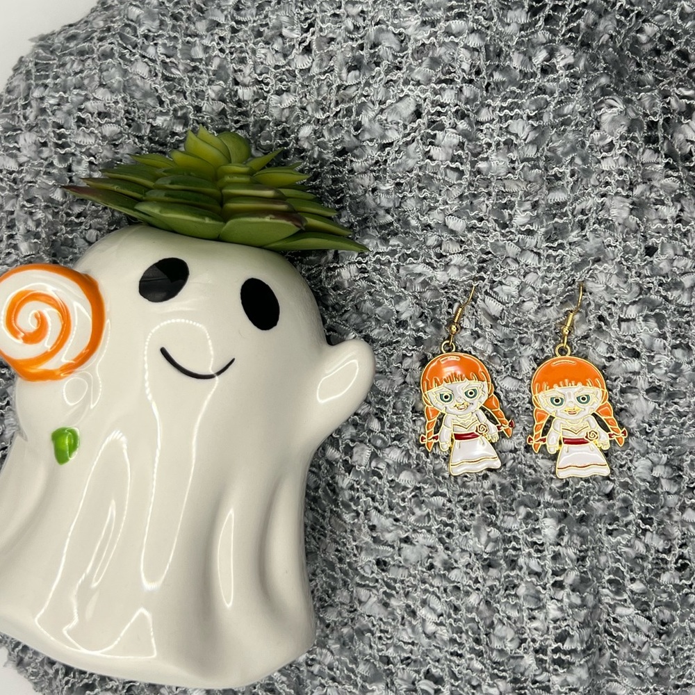 👻🎃Annabelle Halloween Earrings👻🎃